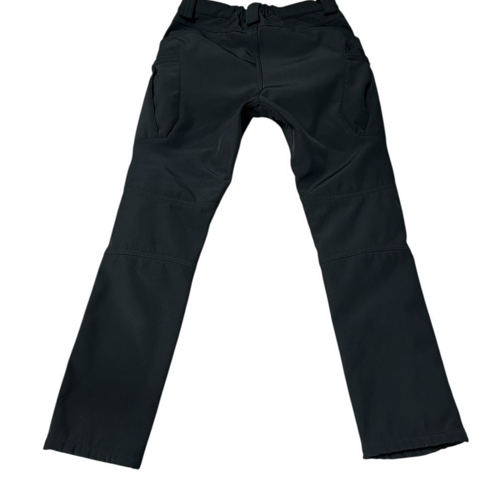 Mountain Hardwear Women’s Softshell Pants Small Black Fleece Lined - Picture 2 of 8